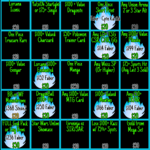 BLACKOUT Bingo !Jackpot - Info Only - No Purchase Necessary