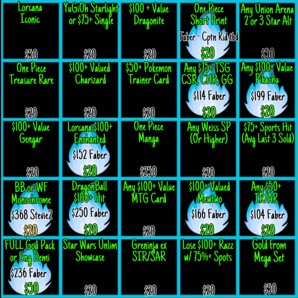 BLACKOUT Bingo !Jackpot - Info Only - No Purchase Necessary