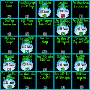 BLACKOUT Bingo !Jackpot - Info Only - No Purchase Necessary