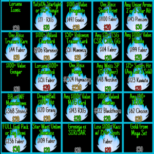 BLACKOUT Bingo !Jackpot - Info Only - No Purchase Necessary