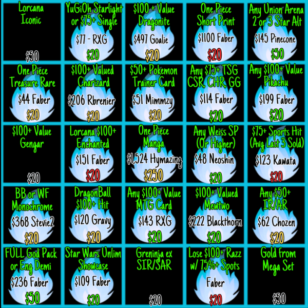 BLACKOUT Bingo !Jackpot - Info Only - No Purchase Necessary