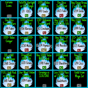 BLACKOUT Bingo !Jackpot - Info Only - No Purchase Necessary