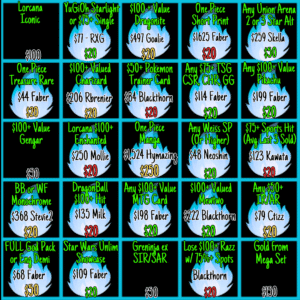 BLACKOUT Bingo !Jackpot - Info Only - No Purchase Necessary