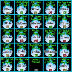 BLACKOUT Bingo !Jackpot - Info Only - No Purchase Necessary