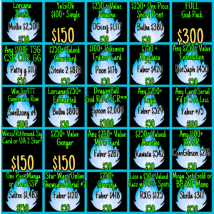 BLACKOUT Bingo !Jackpot - Info Only - No Purchase Necessary