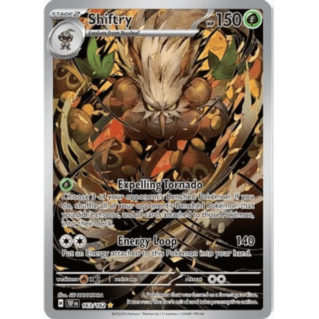 Shiftry ir tf searing shot tcg