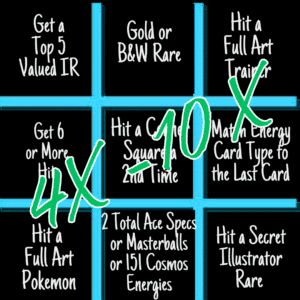 SV Tic-Tac-Toe Add-On (Read for Rules - 1 Per 12 Packs)