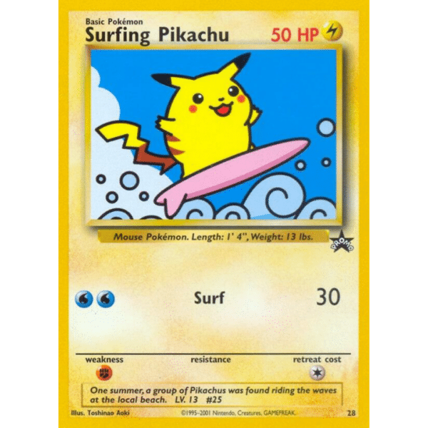 Surfing Pikachu (2001 BSP)