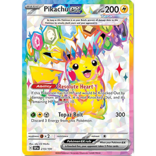 Pikachu ex FA (SS)