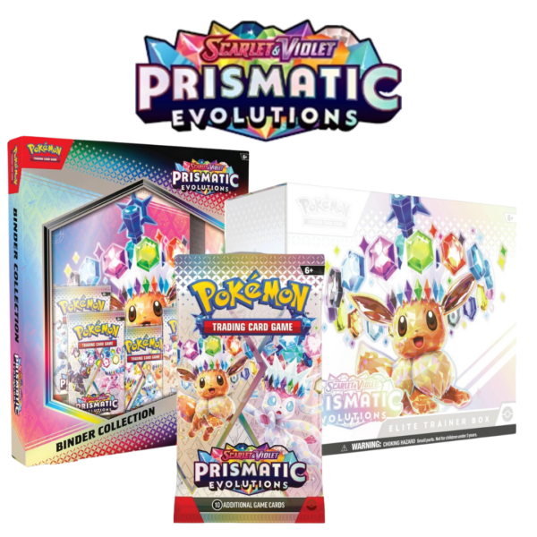 Prismatic Evolutions (STRICT 15 Total Pack/Day Limit)