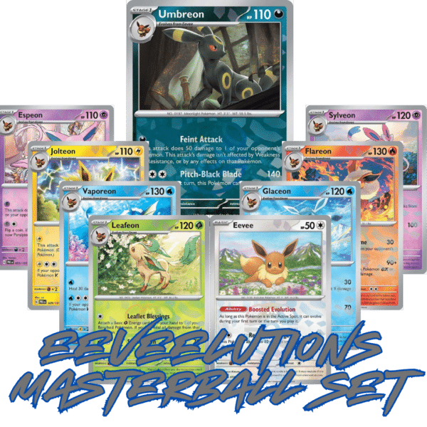 LIVE RAZZ - 10 Spots - Eeveelutions Masterball Set