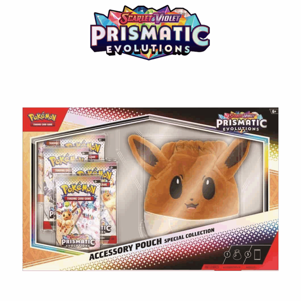 Prismatic Evolutions Eevee Pouch Box - Limit 1