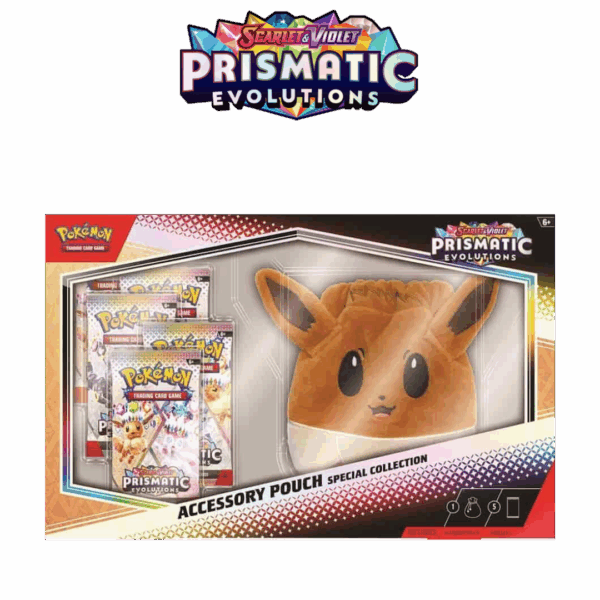 Prismatic Evolutions Eevee Pouch Box - Limit 1