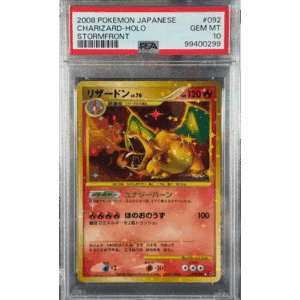 Storm Front Charizard Holo PSA 10 Trade Up Challenge