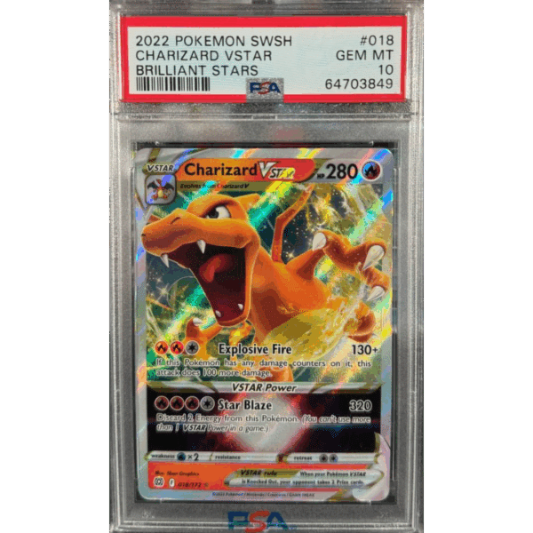 LIVE RAZZ - 10 Spots - PSA 10 VSTAR BrS