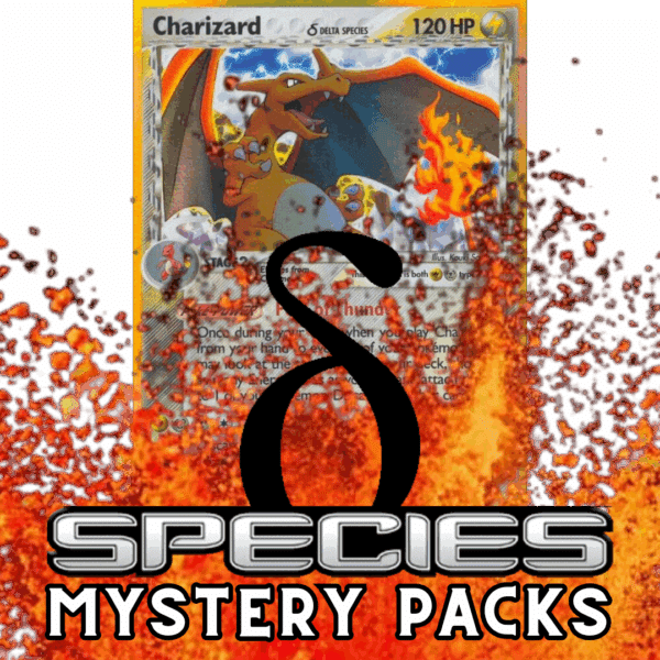 Delta Mystery Packs - Charizard Sell-Out Drawing