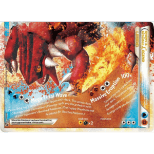 LIVE RAZZ - 10 Spots - LP/NM Kyogre Groudon Bottom Half