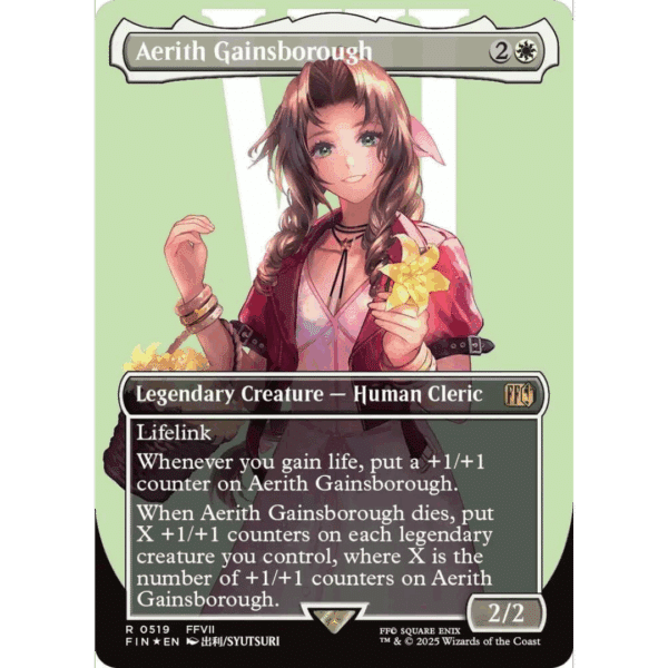 LIVE RAZZ - 10 Spots - Aerith Gainborough Surge Foil