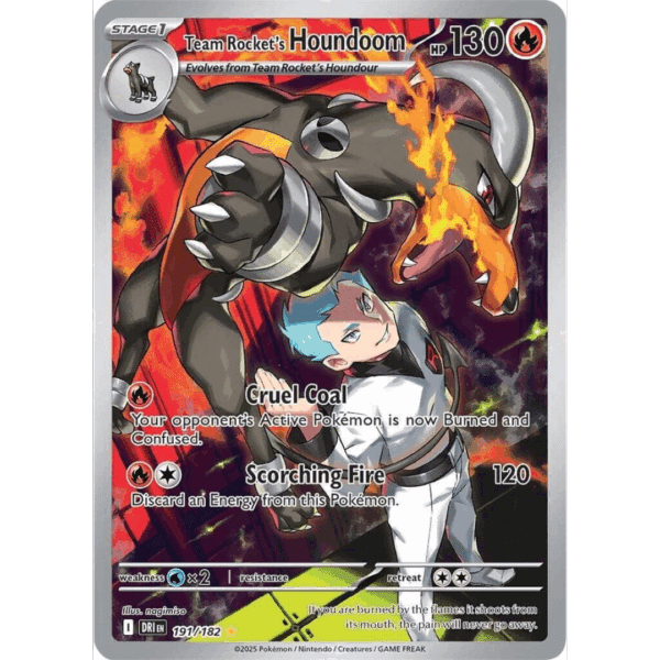 Team Rocket's Houndoom IR (DR)