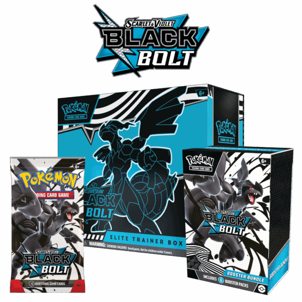 Black Bolt - Limit 1 ETB and 18 Packs Total/Person Per Day