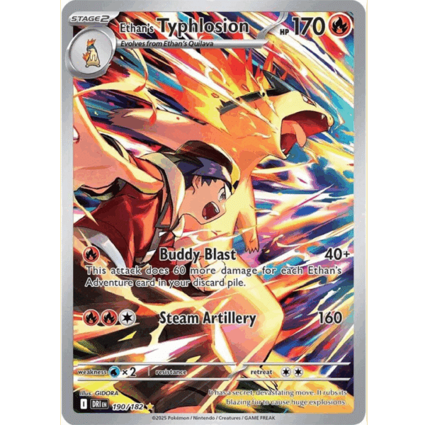 Ethan's Typhlosion IR (DR)