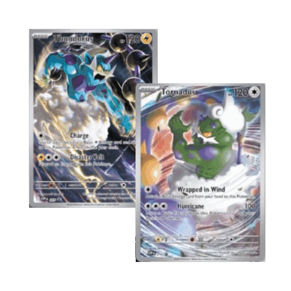 RAZZ - 10 Spots Sealed Thundurus & Tornadus ETB Promo Set (h)