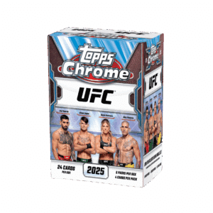 (1) Pack from 2025 UFC Topps Chrome Blaster