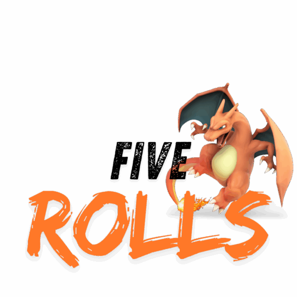 RAZZ - 10 Spots 5 Rolls on Charizard Chasing Dice Game