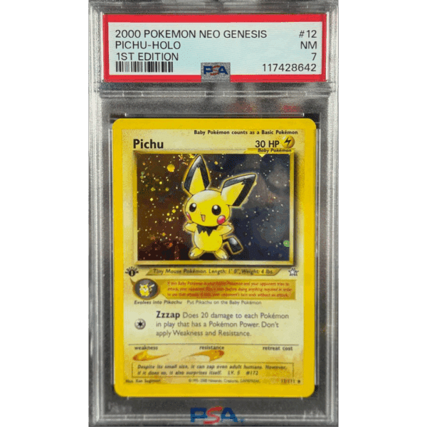 RAZZ - 10 Spots PSA 7 1st ed Pichu +2 Degen Day Tickets Per Spot