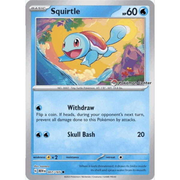 RAZZ - 10 Spots Pokemon Center Squirtle