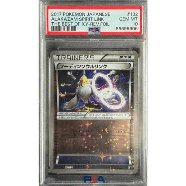 RAZZ - 10 Spots PSA 10 Alakazam Spirit Link Best of XY