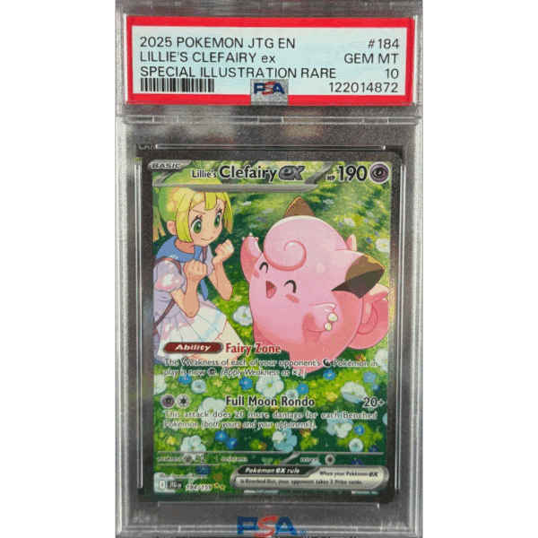 RAZZ - 10 Spots PSA10 Clefairy MAIN +10 Degen Tickets