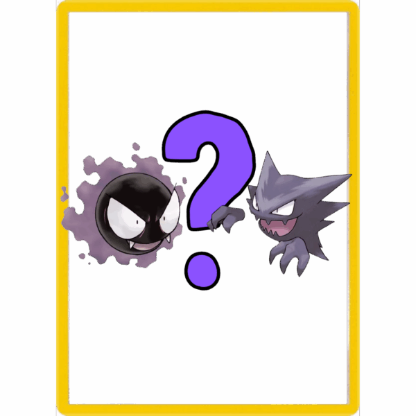 RAZZ - 10 Spots Haunter/Gastly Vintage Mystery Pack