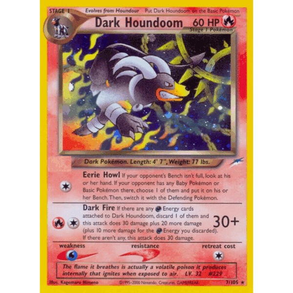 RAZZ - 10 Spots LP Holo Neo Destiny Dark Houndoom