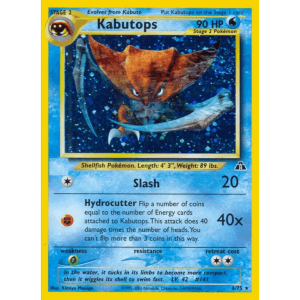RAZZ - 10 Spots MP Neo Kabutops Holo