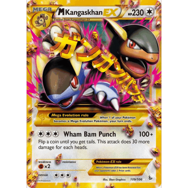 RAZZ - 10 Spots NM Secret Mega Kangaskhan