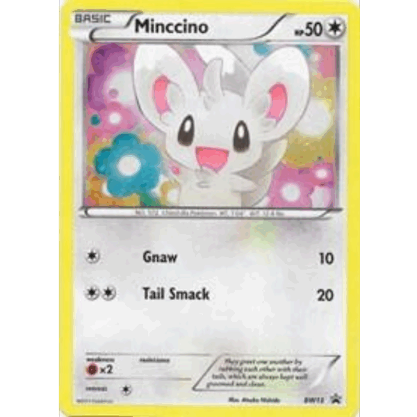 RAZZ - 10 Spots NM Cracked Ice Minccino BW13 Promo