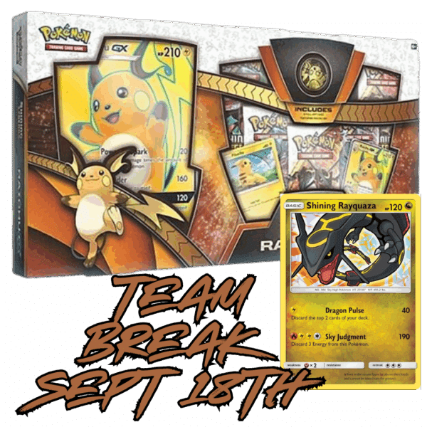 Shining Legends 3-Box Team Break (Sept 18th)