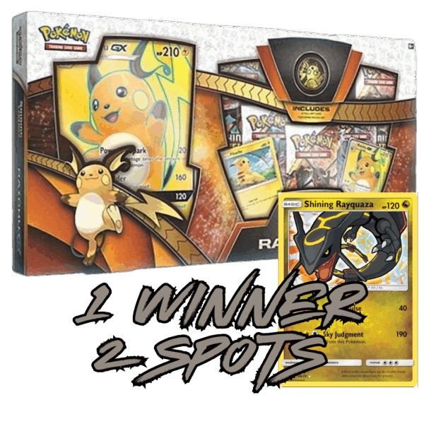 RAZZ - 50 Spots - 1 Winners - 2 Packs on Shining Legends Team Break