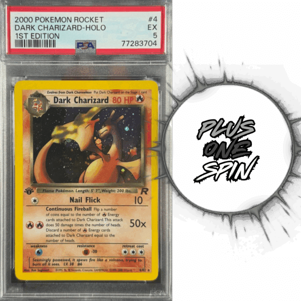 RAZZ - 10 Spots PSA5 1st Ed Dark Zard PLUS One Slab Wheel Spin (MAIN)