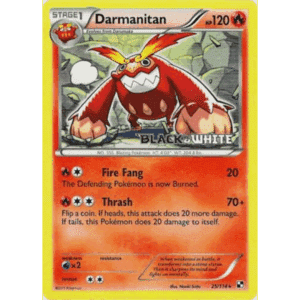 RAZZ - 10 Spots B&W Pre-Release Darmanitan