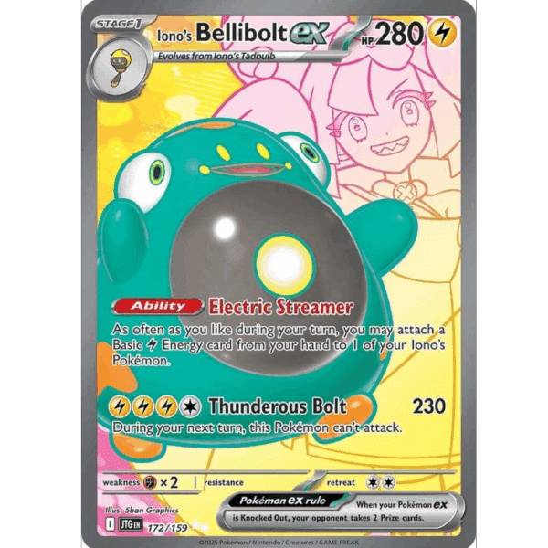 Iono's Bellibolt ex FA (JT)