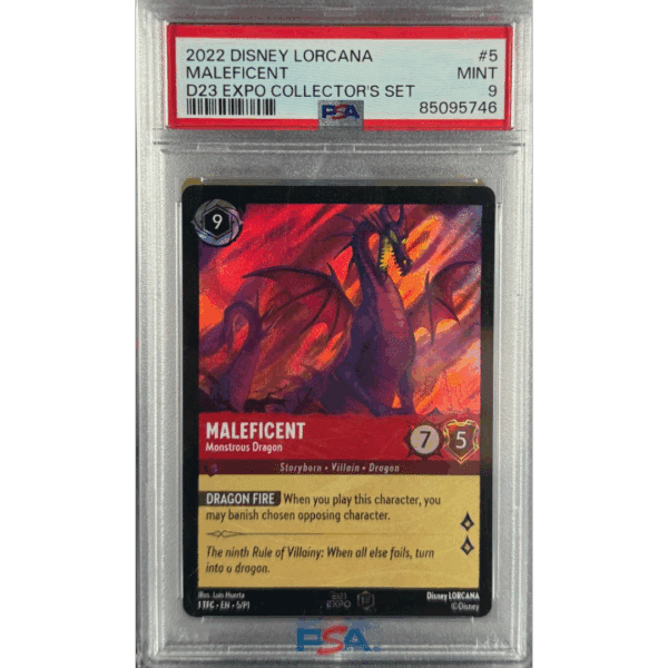 PSA 9 Disney Expo Maleficient Promo #5