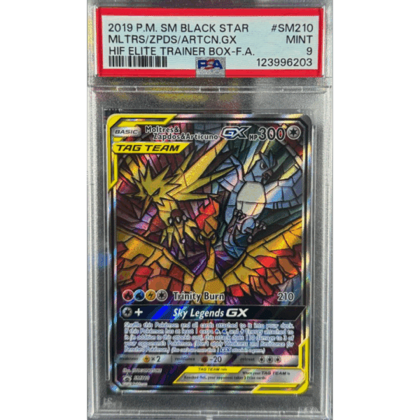 PSA 9 Motlres & Zapdos & Articuno BSP #SM210