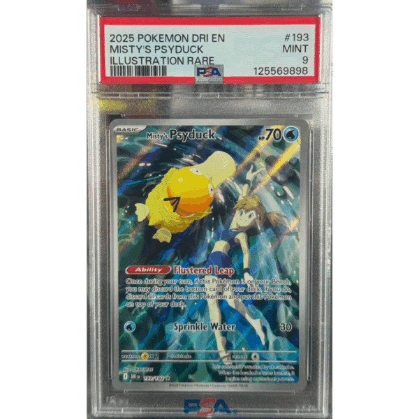 RAZZ - 10 Spots Misty's Psyduck PSA9