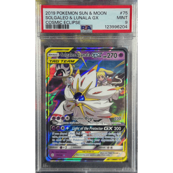RAZZ - 10 Spots PSA 9 Solgaleo & Lunala