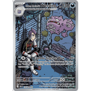 Team Rocket's Weezing IR (DR)