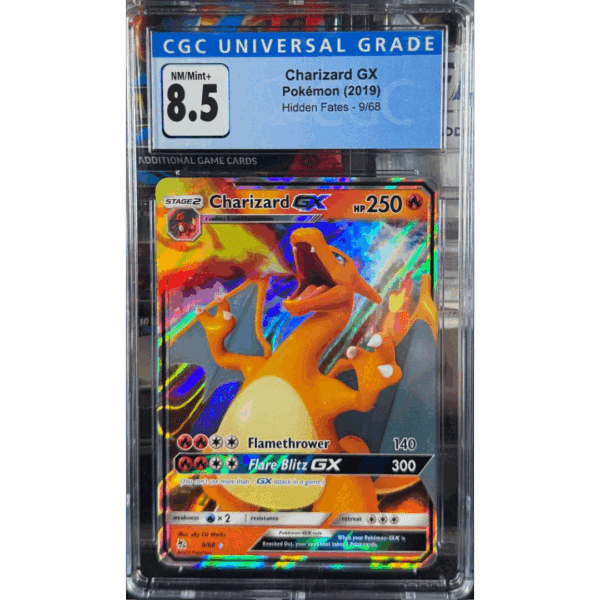 CGC 8.5 Charizard GX 39 (Hidden Fates)
