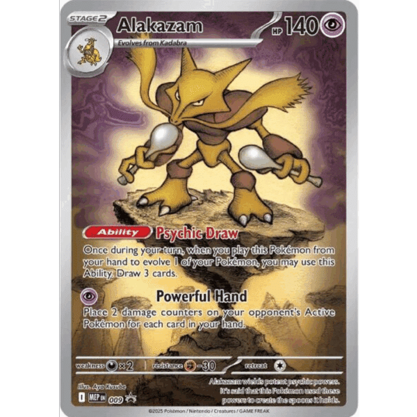 Alakazam ETB Promo (NON-Sealed)