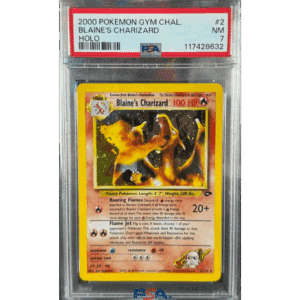 RAZZ - 10 Spots PSA7 Blaine's Charizard MAIN